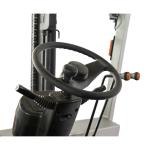 Counterbalance Electric Forklift Truck With 4 Wheel Loading 1500kg