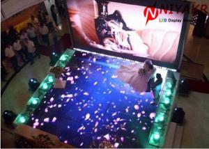 China Interactive P6.25 LED Dance Floor Lights Portable Disco Floor 25600 Dots/m2 factory