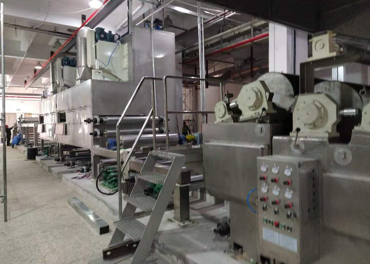 China Carbon Steel  Stainless Steel Roller Coater Machine  Easy Operate on sale