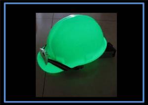 China Decoration Application Luminescent Materials Glow Hats Glowing Helmet factory