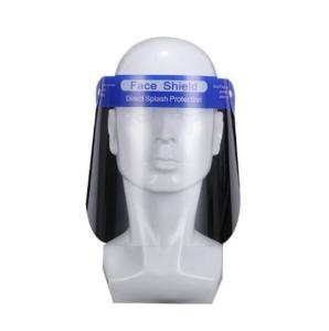 China PET Made Lens Chemical Safety Face Shield , Clear Plastic Face Shield Durable factory