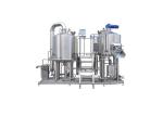 Custimized Small Brewery Equipment 1500L PLC Control With Electric Heating
