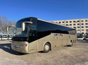 China Used Luxury Buses 51seats Coach Two Doors Left Hand Drive Yutong Brand Weichai Rear Engine factory