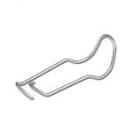 ISO9001 Greenhouse Metal Frame Parts OEM Greenhouse Spring Clips Galvanized