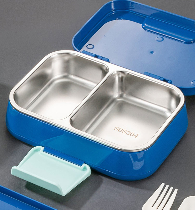 Food Container Storage and Transport Stainless Steel Lunch Box 1050ML with Leak Proof Feature