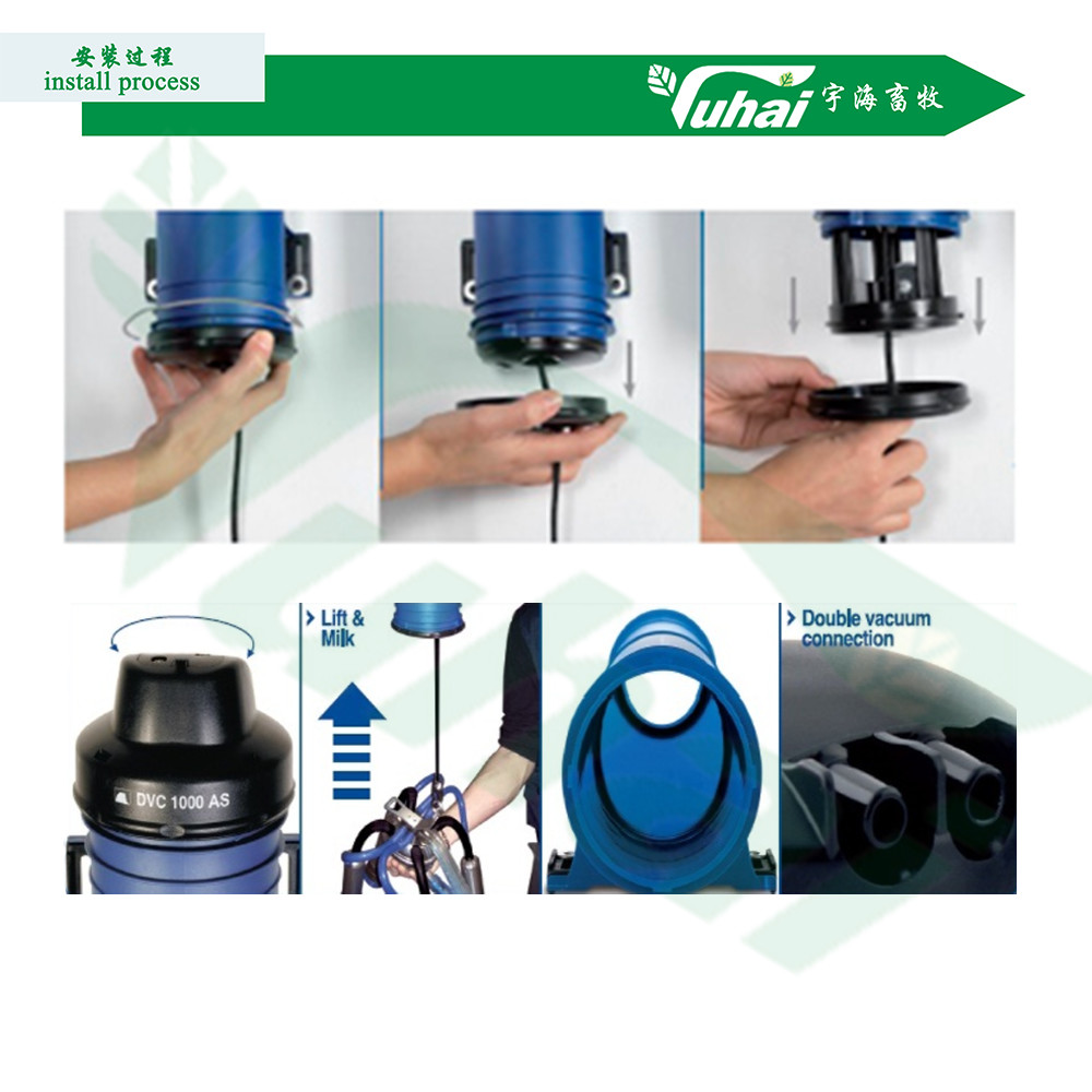M6 ACR Cylinder Takeoff Vacuum Cylinder For Milking Parlor