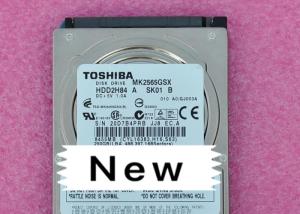 China New Condition Toshiba Hard Disk 250G SATA 2.5 Inch Serial Port MK2565GSX factory