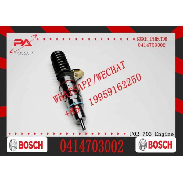 Fast Shipping Diesel Fuel Injector 0414703002 0414703003 0414 703 002 0414 703 003 0 414 703 002 for Detroit 14.0 More