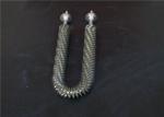 U W Shape Finned Tubular Heater 3 Kw Tubular Heater SS304 / Incoloy Material