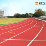 Standard 400m Athletic Running Track EPDM Rubber Granules with Waterproof