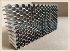 China Unperforated 0.08mm Aluminum Honeycomb Core For Marine Ship Building factory