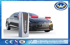 China LED DC 24V Servo Motor Toll Barrier Gate 0.6S High Speed With 2.5m Round Arm factory