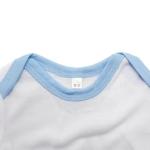 Colored Baby Sublimation Bodysuit Romper For Sublimation Photos Printing