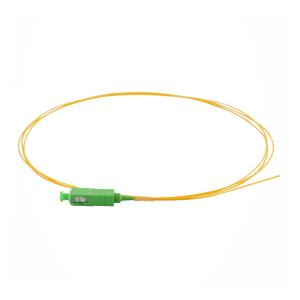 China 1310nm 5m Fiber Optic Pigtail , OD 0.9mm SC Pigtail Single Mode PVC LSZH Sheath factory