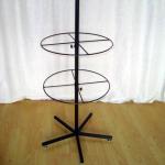 4 Layers Spinning POP Display Rack With 5 Legs Base