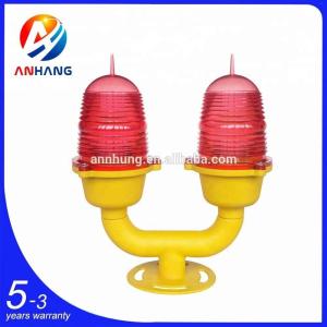 China FAA LED Double Aviation Obstruction Light , Aircraft Warning Lights For Buildings factory