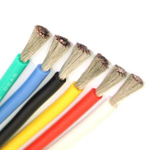 China High Temperature ing Electric Cable KF-200 with Bare Copper Wire Core Material factory