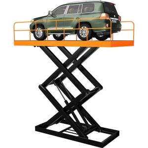 China 5000kg Hydraulic Electric Scissor Car Lift Table For Parking factory