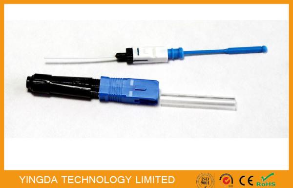 High Efficiency Field Installable Connector , FTTH Optic Fiber Terminal