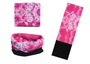 China Modern Style Pink Polar Fleece , Breathable Bandana Polar Fast Dry factory