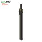 15m pneumatic telescoping antenna mast and towers for antenna-300kg payloads-