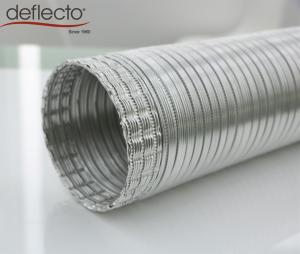 China Easy Install Semi Rigid Aluminum Duct Ventilation Flexible Ducting 150MM 6 Inch factory