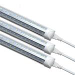 T8 5ft V Shape LED Tube 72W Integrated 6500k AC85-265V Flicker Free Triac
