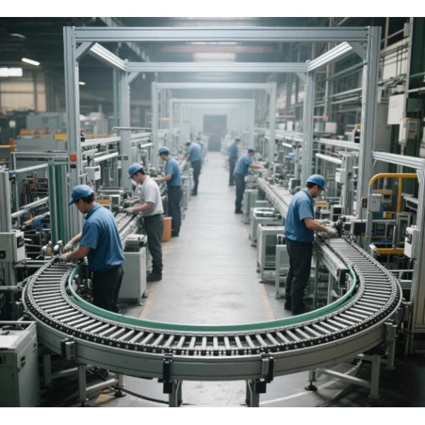 China Precision Double-Speed Chain Production Line for Optimized Automated Assembly factory