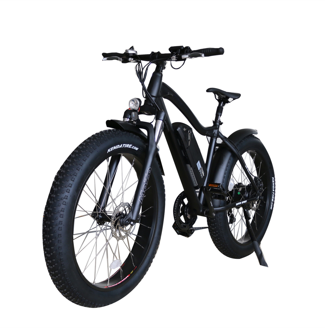 48V 500W 750W Electric Fat Tire Bike 26x4 Fat Enduro Electric Bicycle With LCD Display