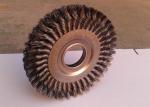 Cleaning Corrosion Twisted Wire Wheel Brush Three Layer Stringer Bead Wheels