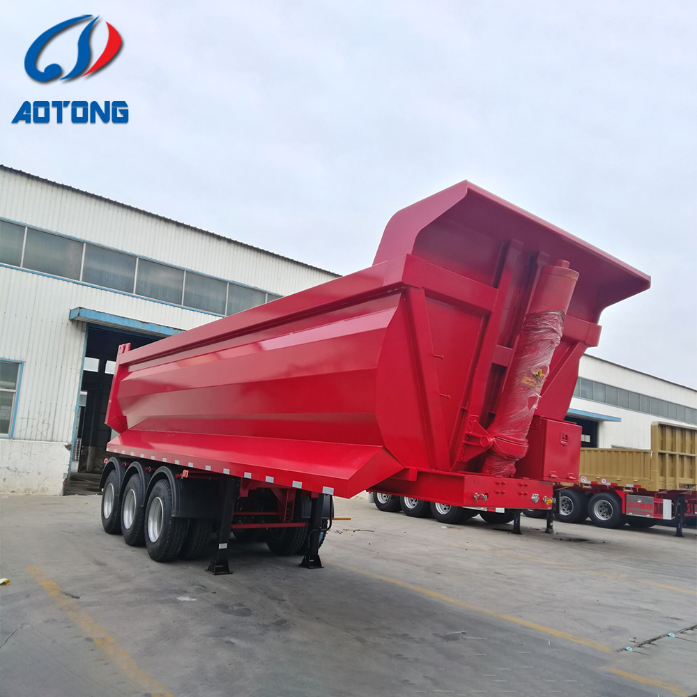 100ton Detachable Gooseneck Dropdeck Semi-Trailer for 5 Axle Steering Low Bed Trailer