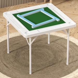 China Customizable Logo 4-Player Poker Card Mahjong Table for Outdoor and Indoor Activities factory