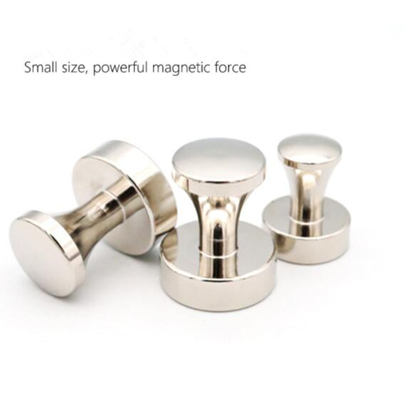 Permanent Magnetic Push Pins for Refrigerator Custom Size Neodymium Magnet Nails