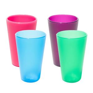 China Reusable Shatterproof Stemless Wine Glasses 20 Ounce Silipint Bomber factory