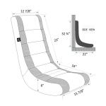 ALINUNU Gaming Chair Adjustable Height for Kids and Teens Direct Floor Video