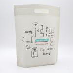 Die cut handle non woven carry bag hot sales eco d-cut reusable non woven bag