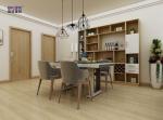 GKBM Greenpy MJ-W6002 SPC Flooring 5mm Stone Polymer Composite Rice Paddy