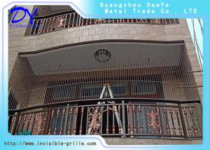 China Children's Balcony Invisible Grille Steel Wire factory
