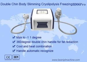 China Double Chin Body 0.2kw Cryolipolysis Slimming Machine factory