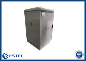 China Galvanized Steel IP55 20U Outdoor Electrical Cabinet 720x720x1300mm factory