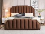 Tall Leather Headboard King Size Beds