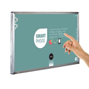 China 55 inch waterproof lcd advertising player digital signage display touch screen kiosk factory