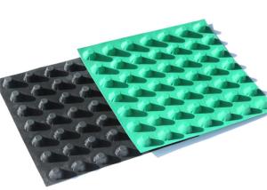 China 30mm High Construction Engineering Use Hdpe Dimpled Drainage Sheet factory