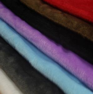 China china high quality velboa fur fabric bag fabric factory