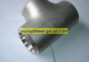 China ASTM B-366 ASME SB-366 UNS NO8810 tee factory