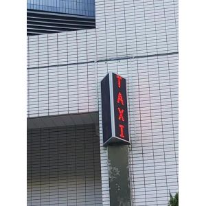 Front Maintenance Double Sided P10 RGB Triangle LED Display