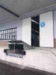 Safety Electric Hydraulic Warehouse Dock Levelers 10 Ton 2 Piece Bumper Block