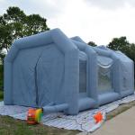 Prep Vehicle Spray Booth Portable Inflatable Automotive Paint Booth For Semi