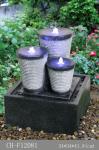 3 Oval Small Decorative Water Fountains