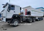 7500mm Semi Tipper Trailer 10mm Bottom Floor Tipping Trailers